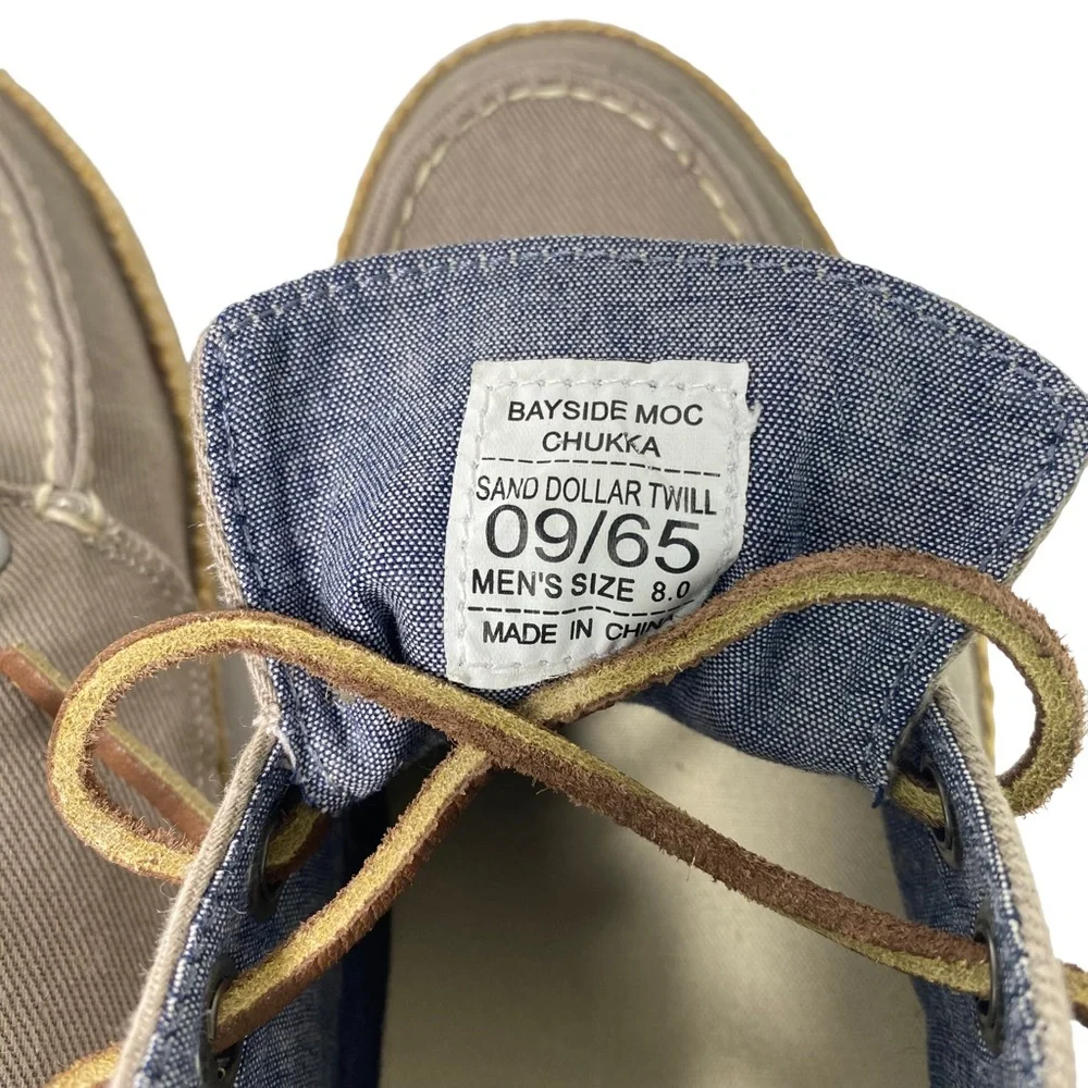Seavees Bayside Moc Chukka Shoes Boots Size 8